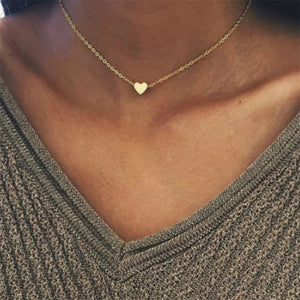 Tiny Heart Necklace for Women