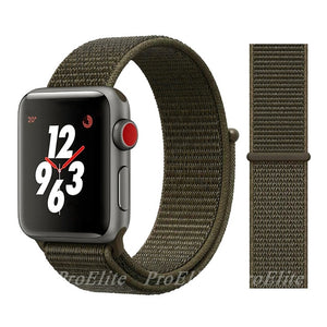 Band For Apple Watch Series 3/2/1 38MM 42MM Nylon Soft